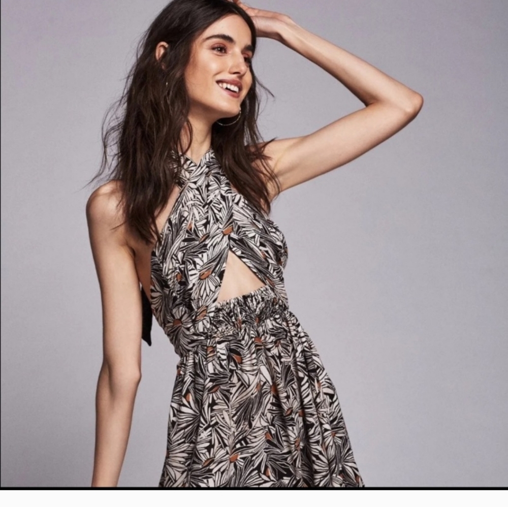 Free People Libby Convertable Mini Dress Size Medium